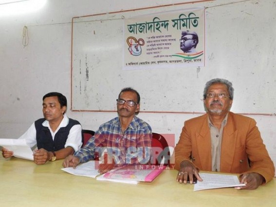 Azad-Hind-Samiti writes to PM, demands to declare Netaji 'Leader of Nation' and other demands Azad-Hind-Samiti writes to PM, demands to declare Netaji 'Leader of Nation' and other demands